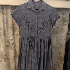Tuesday Bassen Tuesday Of California Blue Rodeo Dress size M